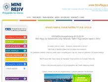 Tablet Screenshot of minirejsy.pl